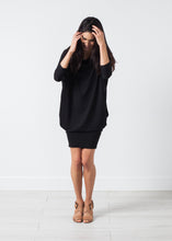 Tapered Boat Neck Dress
