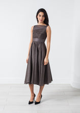 Voile Dress in Grey Pearl
