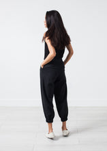 Fancy Wool Pant in Black
