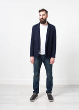 Cotton Jacket in Navy
