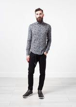 Western Arkansas Button-Up in Grey Floral
