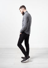 Western Arkansas Button-Up in Grey Floral
