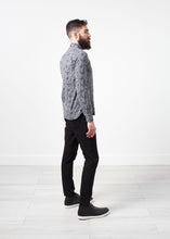 Western Arkansas Button-Up in Grey Floral
