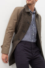 Raglan Maniche Coat in Olive
