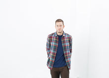 Riccardo Button-Up in Plaid Multi
