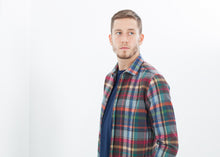 Riccardo Button-Up in Plaid Multi
