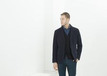 Diamond Weave Trouser in Sky
