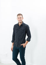 Western Arkansas Button-Up in Dark Hash Floral
