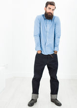 British Officer's Shirt in Sky Blue
