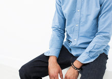 British Officer's Shirt in Sky Blue
