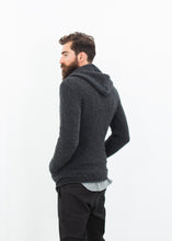 Pill Zip Sweater in Anthracite
