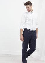Sinclair Trouser in Navy Stripe
