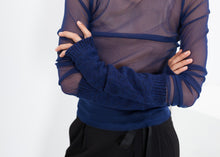 Pikki Mittens in Blue
