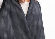 Quilted Mesh Waistcoat in Black/White
