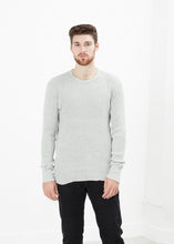 Waffle Knit Long Sleeve Tee
