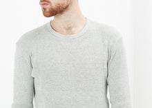 Waffle Knit Long Sleeve Tee
