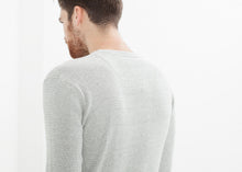 Waffle Knit Long Sleeve Tee
