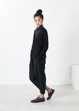 Square Cardigan in Black
