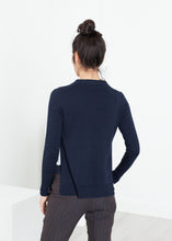 Square Cardigan in Navy
