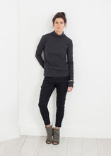 Cotton Long Tee in Ink
