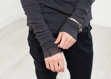 Cotton Long Tee in Ink
