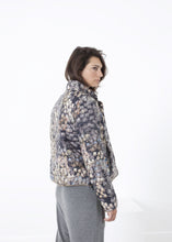 Deione Coat in Graphite Floral

