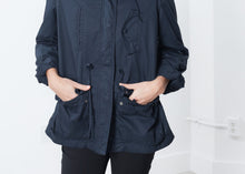 Marquee Coat in Steel
