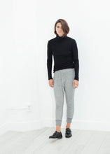 Highsoft Cropped Sweat in Heather Grey
