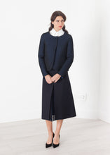 Weave Jacket in Black/Blue
