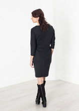 Tie Waist Dress in Black

