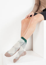 Quin Argyle Crew in Brown
