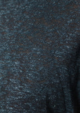 Melange T-Shirt in Navy/Black
