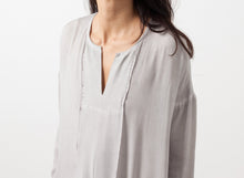 Long Sleeve Silk Dress
