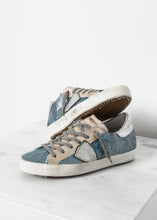 Metallic Sequin Low Top Sneaker
