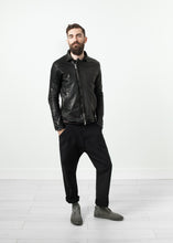 Distressed Motorcycle Jacket
