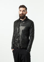 Distressed Motorcycle Jacket
