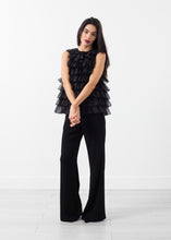 Organza Ruffle Top
