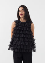Organza Ruffle Top
