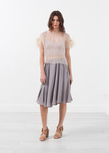 Organza Feather Top
