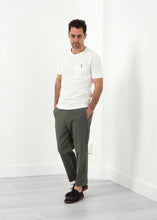 Flat Front Cuffed Trouser
