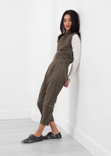 Sleeveless Harem Flightsuit
