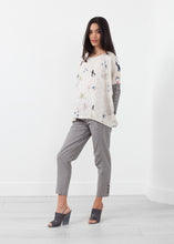 Long Sleeve Box Blouse
