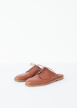 Backless Oxford in Brown
