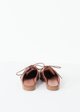 Backless Oxford in Brown
