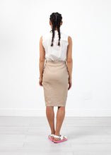 Floridia Leather Skirt

