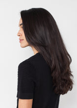 Ribbed Short Sleeve Knit
