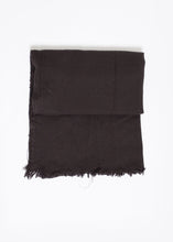 Simple Scarf in Old Black
