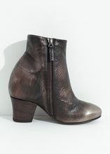 Scavata Ankle Boot in Bronze
