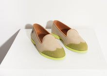 Wingtip Loafer in Lime
