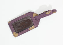 Oscar Luggage Tag in Blueberry

